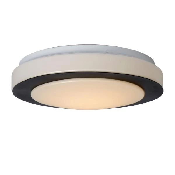 Lucide DIMY - Flush ceiling light Bathroom - Ø 28,6 cm - LED Dim. - 1x12W 3000K - IP21 - 3 StepDim - Black - detail 3